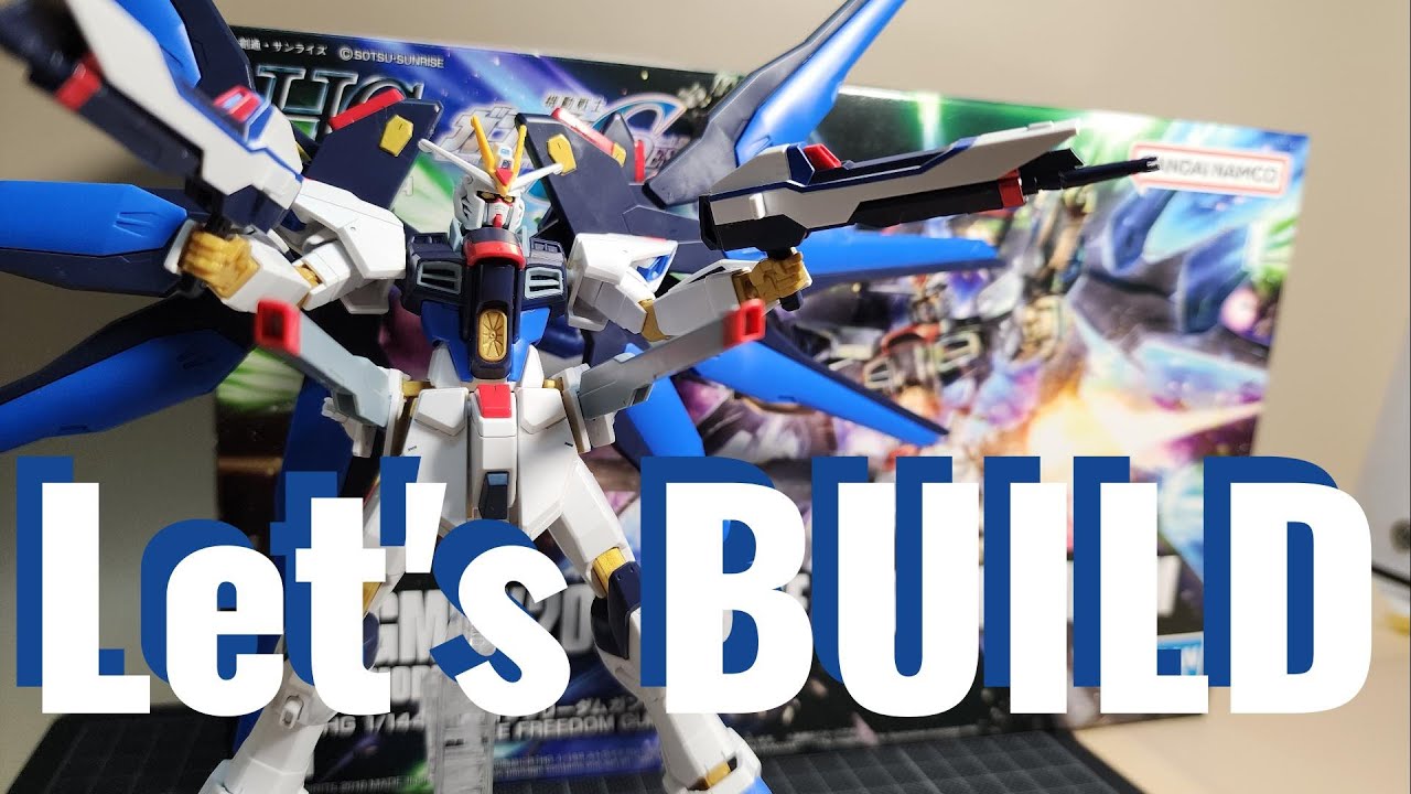Strongest Mobile suit | Let's Build Bandai HGCE 1/144 Strike Freedom Gundam