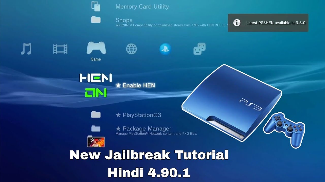 HFW 4.90.1 New Jailbreak Tutoriel in Hindi