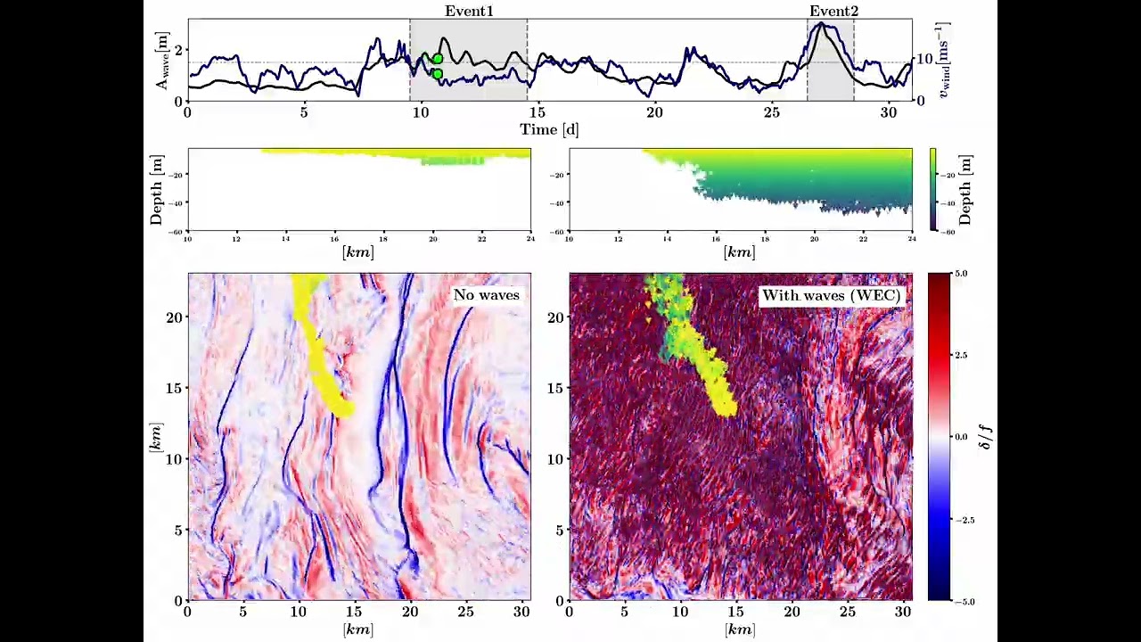 Vertical transport of Langmuir circulations in the upper ocean