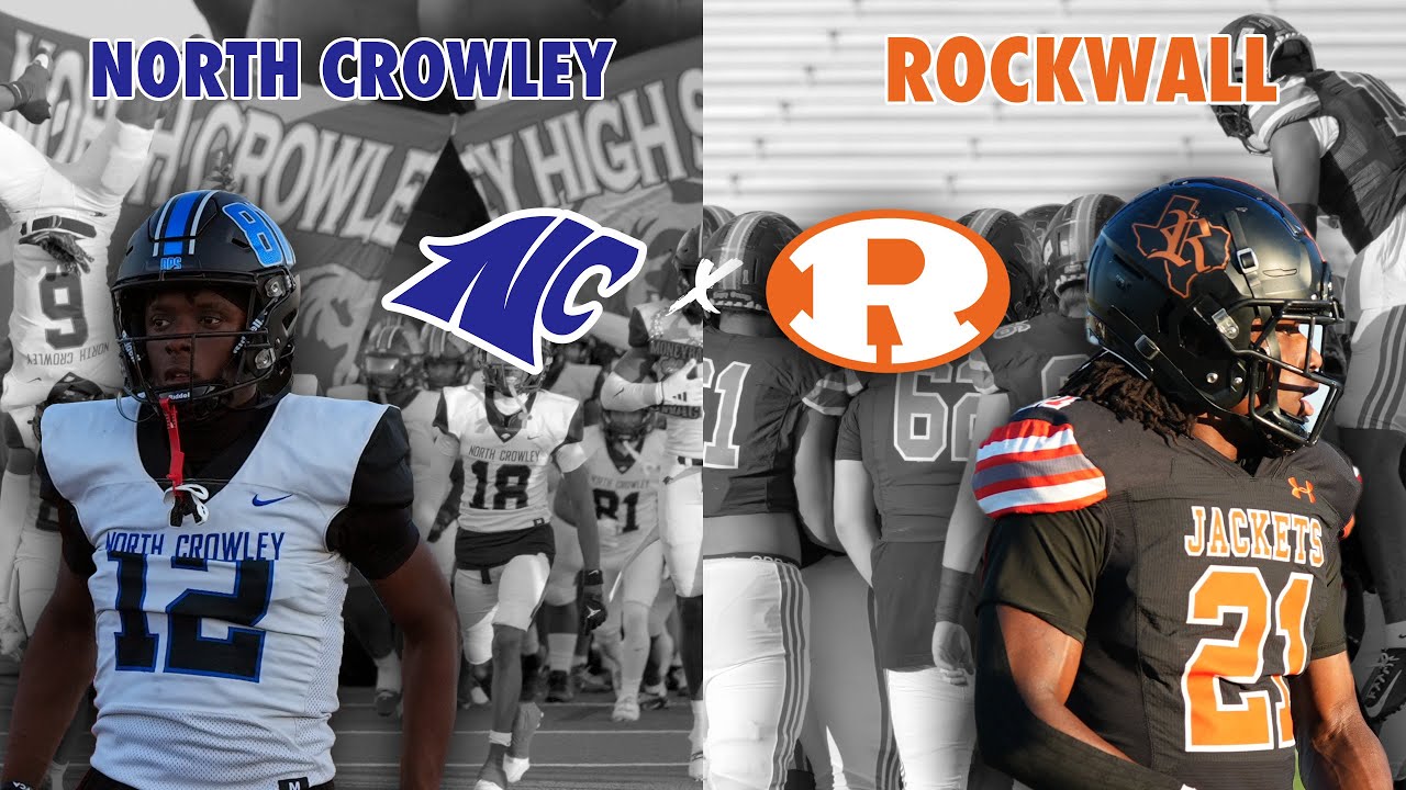 NORTH CROWLEY KEEPS ROLLING 10 TD's North Crowley vs Rockwall Texas High School Football #txhsfb