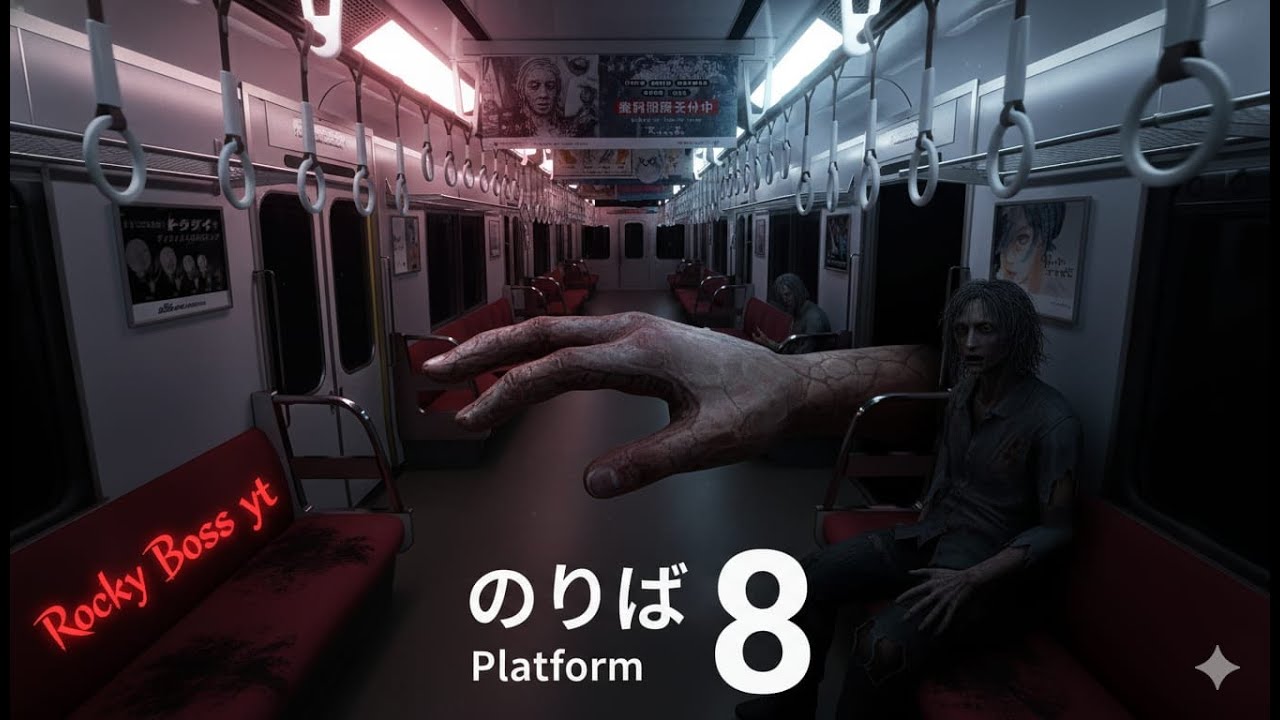 Platform 8🚂 DON'T LOOK BACK! | #exit8 #horror #shorts #gaming