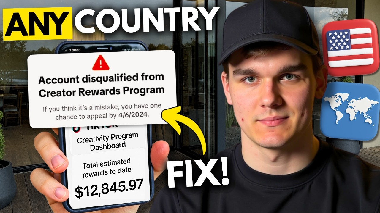 How to Join TikTok Creator Rewards Program From Any Country + Withdraw Money
