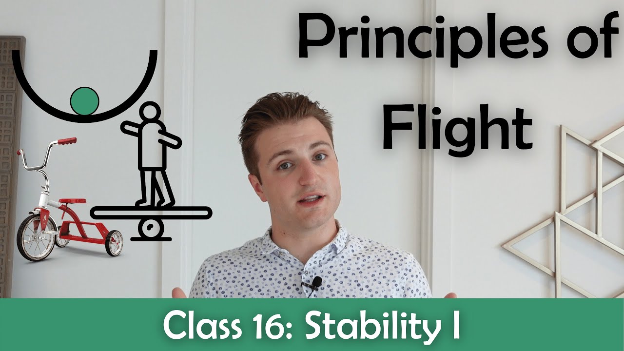 ATPL Principles of Flight - Class 16: Stability I.