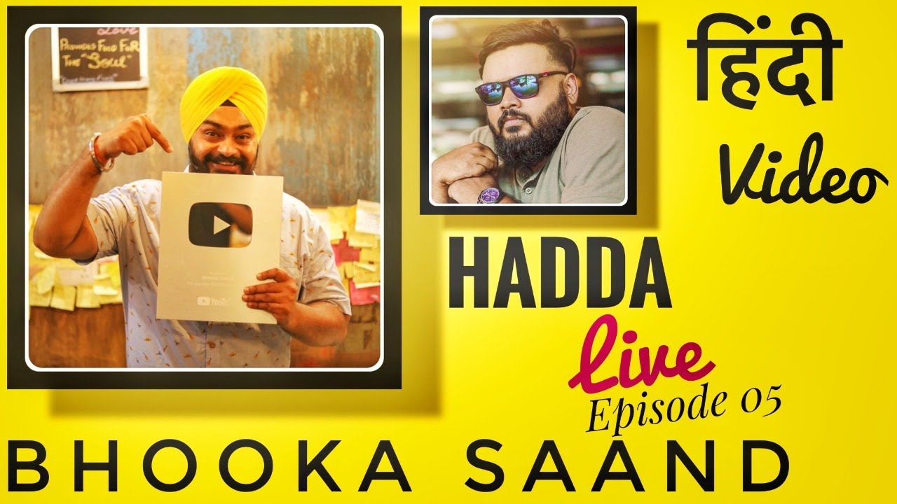 Hadda Live With  @bhookasaand  | Interview Of Bhooka Saand | Episode 05 | Hadda Podcast