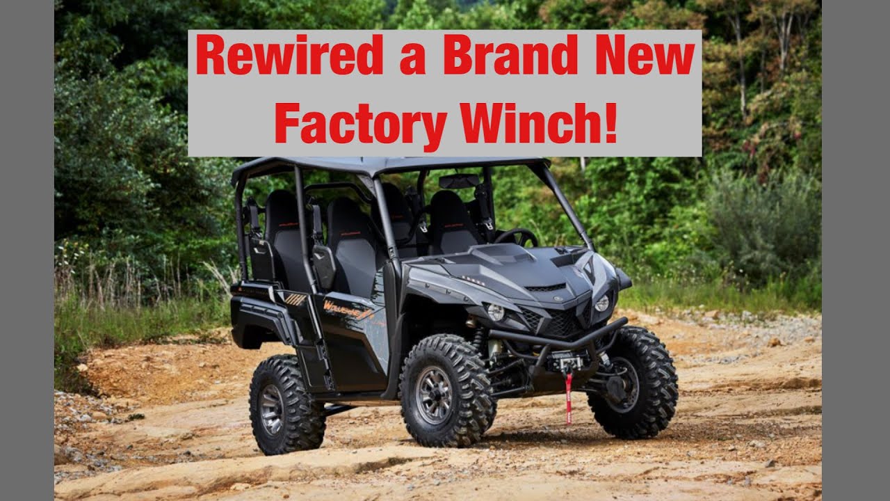 2022 Yamaha Wolverine Winch Power Rewire