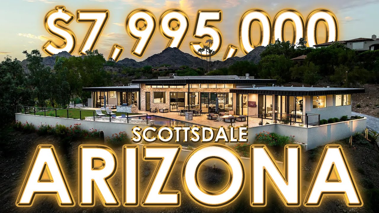 INSIDE A $7,995,000 CUSTOM ARIZONA ESTATE 🌵💥🤑