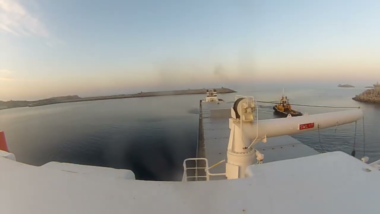 Another reverse berthing