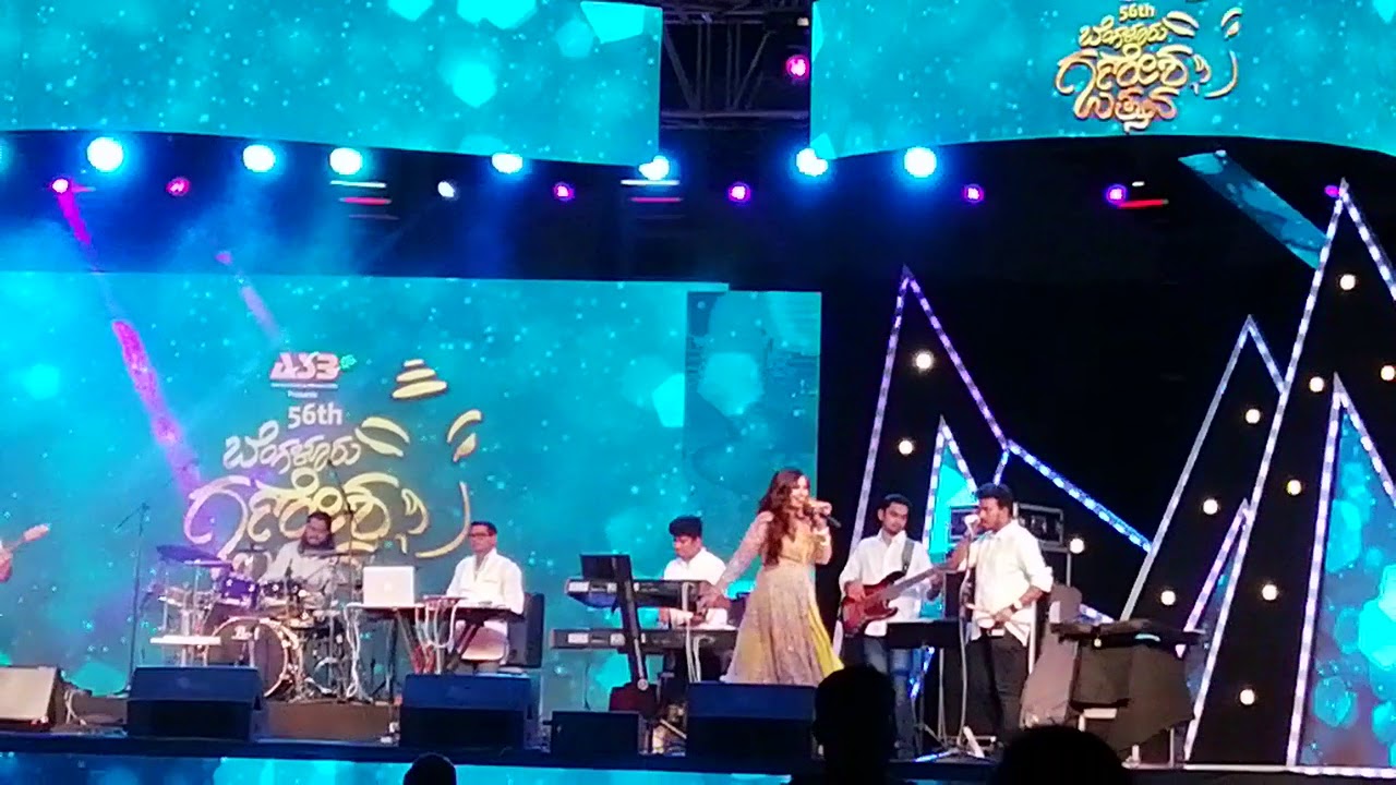 Tere mast mast do nain 😉 @shreyaghoshal live in 56th BGU