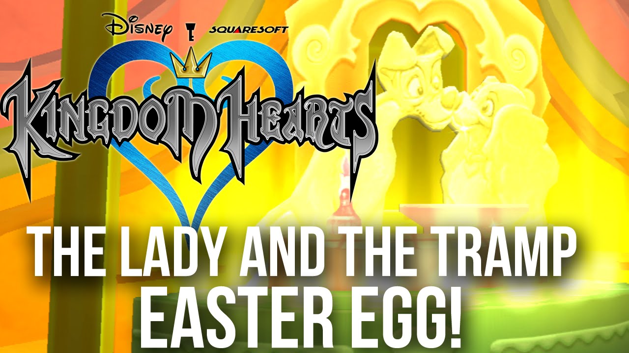 Kingdom Hearts - The Lady and The Tramp Easter Egg!