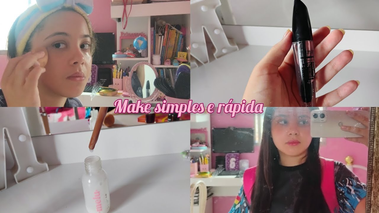 Make simples e natural 2025 - Como fazer | Escola, curso, trabalho, etc