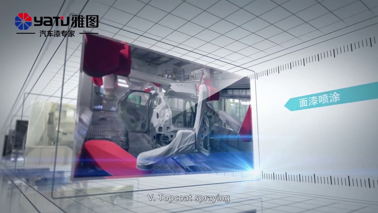 Introduction of Yatu Car Spraying Process of Original Car Paint