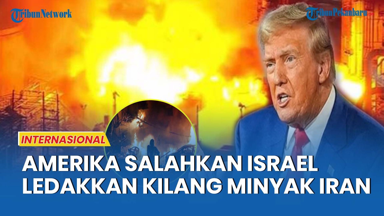Tak Mau Disalahkan Atas Ledakan di Kilang Minyak Iran, Amerika Tuduh Israel Pelakunya