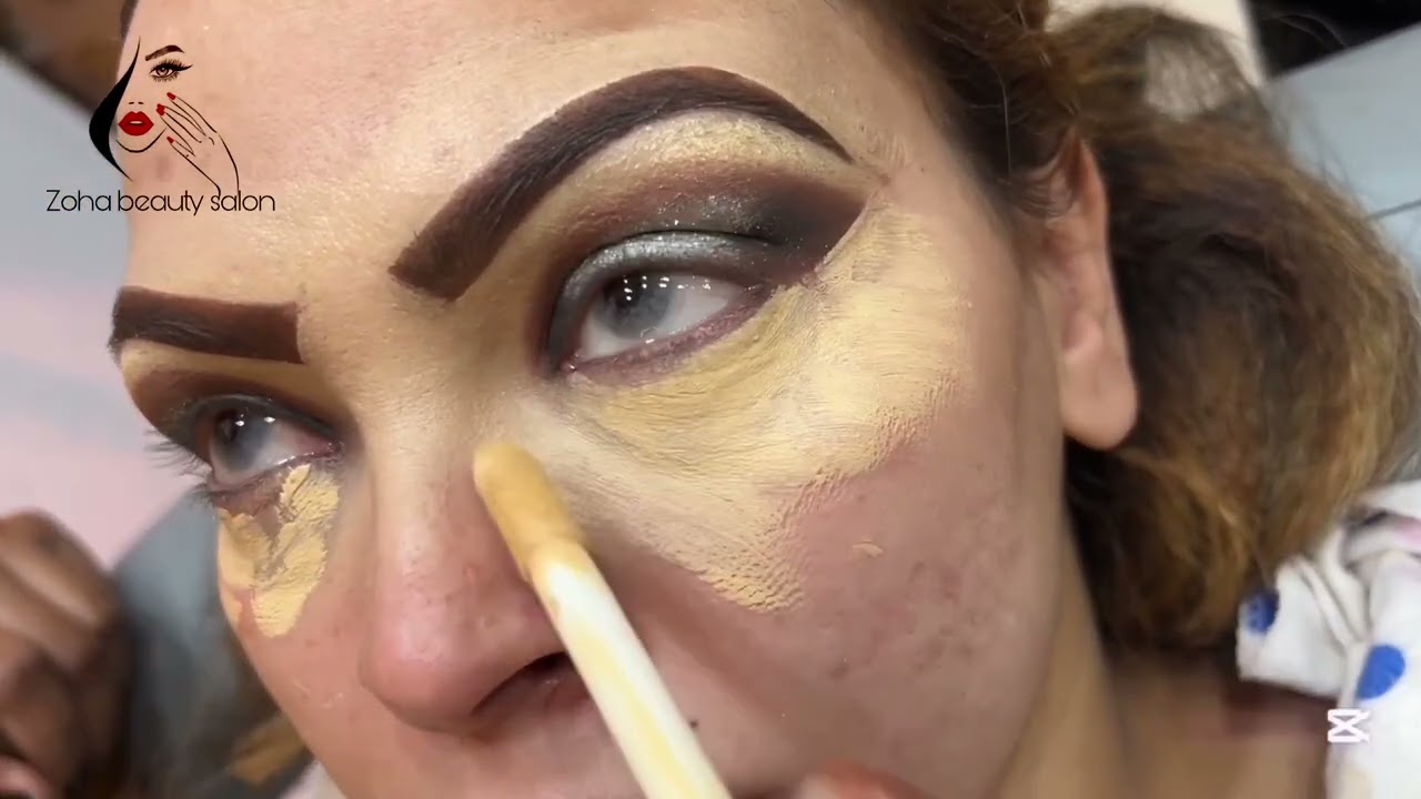 ￼ zoha Beauty Salon￼ new make up tutorial please for watch full video thank you