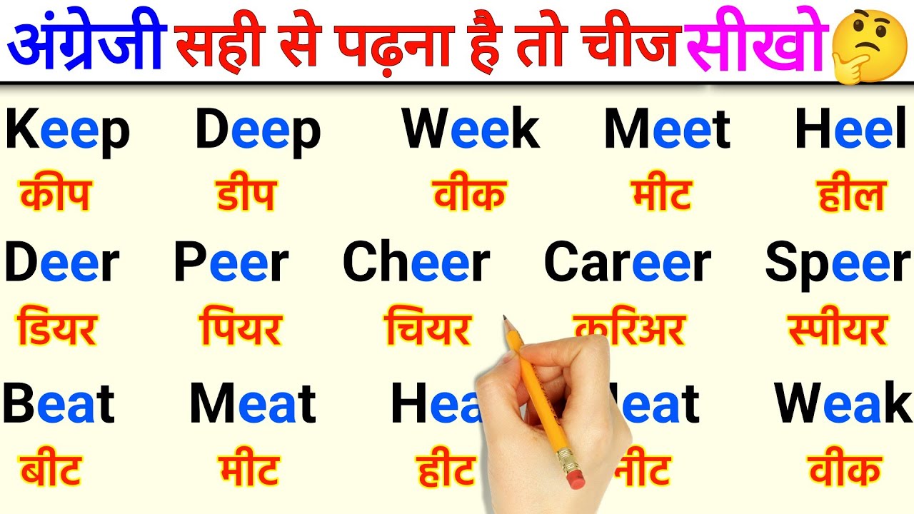 अंग्रेजी सही से पढ़ना है तो ये सीखो | English padhna kaise sikhe | How to read English | Zero Level