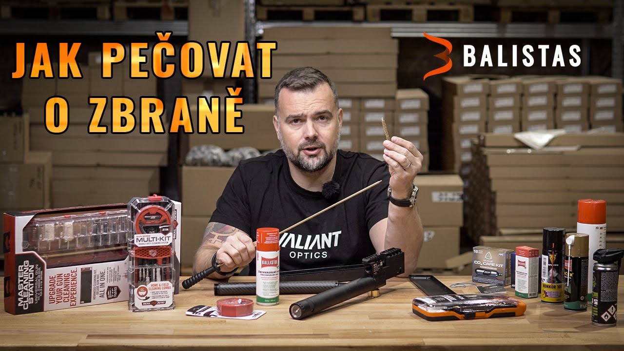 Jak čistit a pečovat o své zbraně