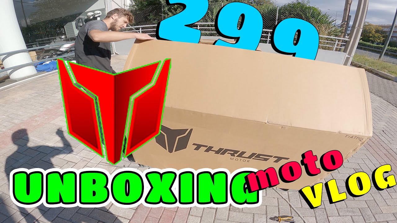 UNBOXING & ΜΟΝΤΑΡΙΣΜΑ THRUST BLITZ 115 ΣΤΗΝ ΑΝΤΙΠΡΟΣΩΠΕΙΑ ΓΚΟΥΝΤΟΥΦΑΣ
