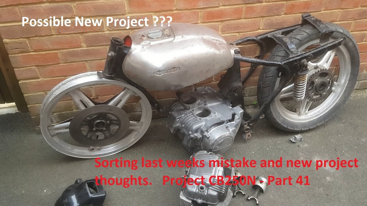 Introducing a possible new project, correcting last weeks foolishness, sorting the swinging arm.