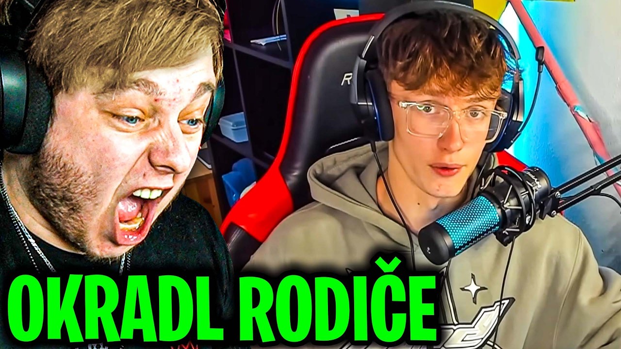 12 LETÝ KLUK OKRADL STREAMERY O 100.000KČ!