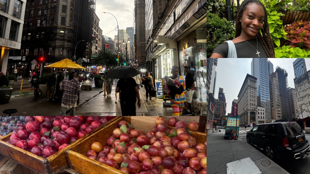 my solo trip to NYC 🗽 || farmers market, vintage fill-a-bag & more
