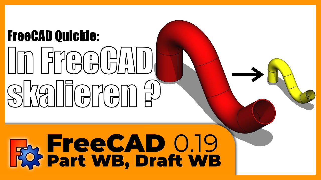 Kann man in FreeCAD 0.19 fertige Geometrie skalieren?