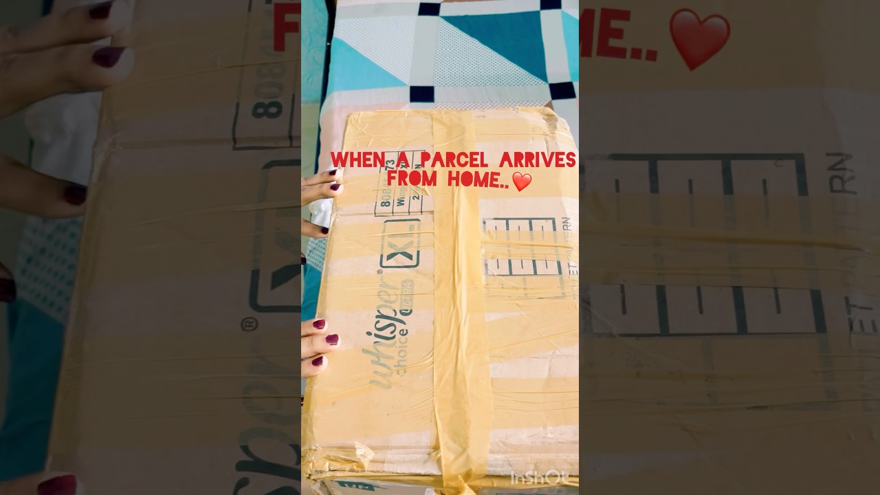 Parcels from home carry more than things 🤍 