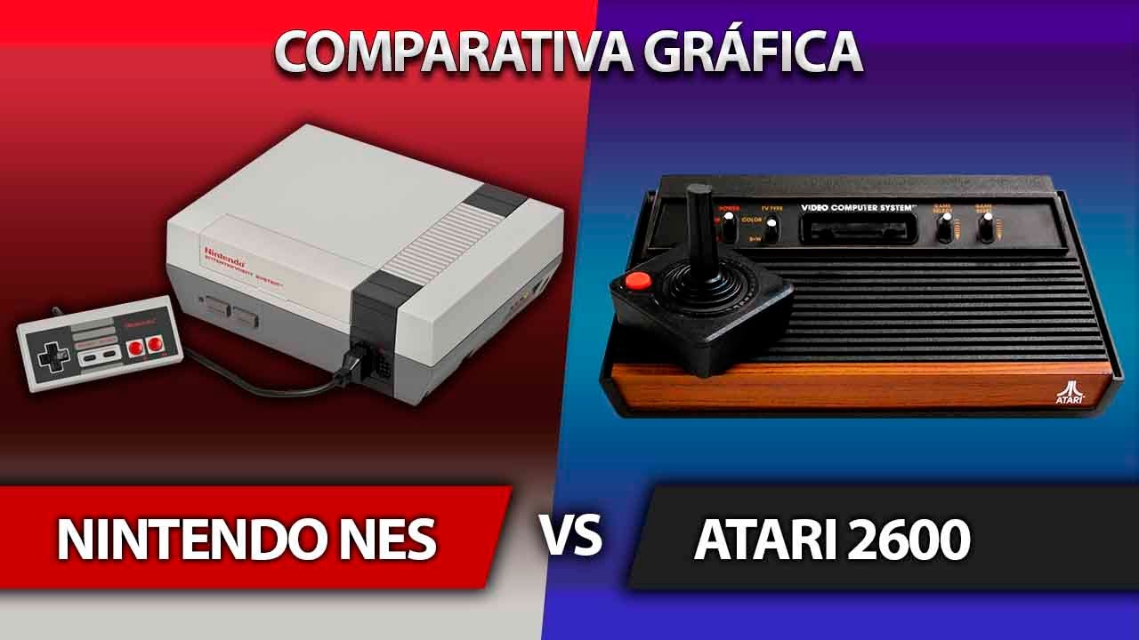 Nintendo (NES) vs Atari 2600 | Comparativa Gráfica | (No Commentary)