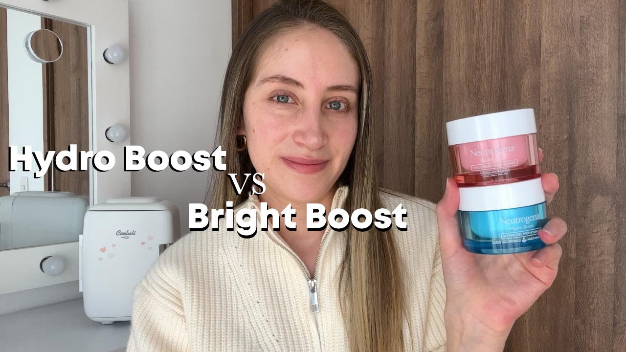 💦 Neutrogena Hydro Boost vs. Bright Boost ⚡ ¿Cuál es la mejor hidratante para tu piel?