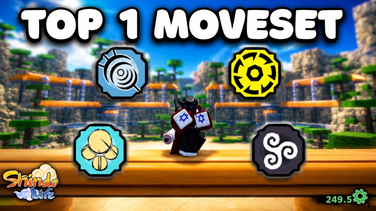 BEST PVP MOVESET FOR THE NEW UPDATE 249.5 | Shindo Life PVP #45
