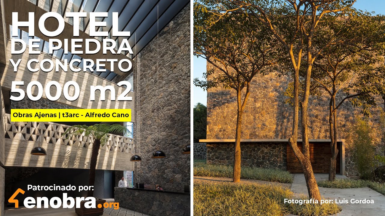 HOTEL DE PIEDRA y CONCRETO en un PARAÍSO OCULTO! - HOTEL HUAYACÁN | Obras Ajenas | T3ARC | Parte 1