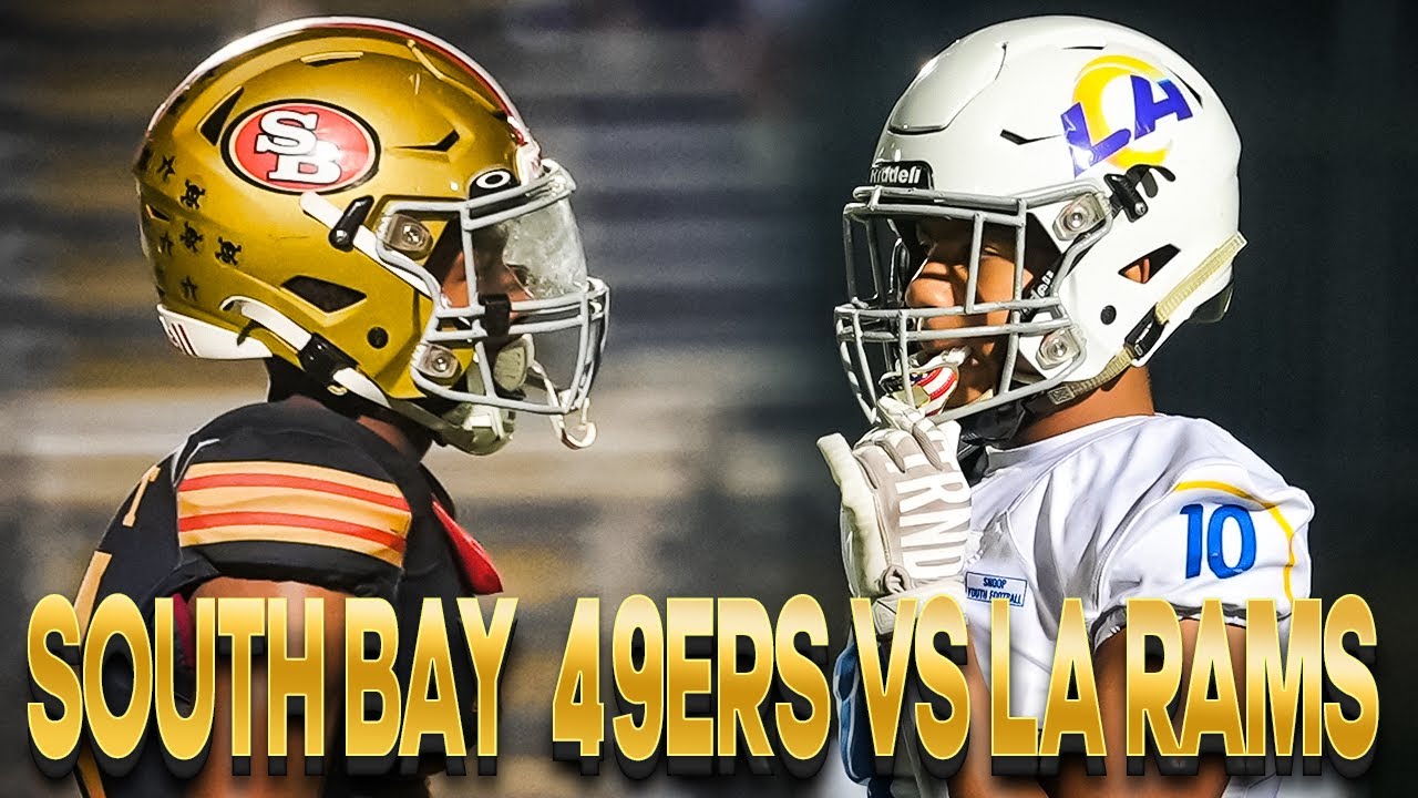 SNOOP LEAGUE🔥- South Bay 49ers vs LA Rams 12u SUPERBOWL! - HEATED BATTLE GETS CHIPPY!!!