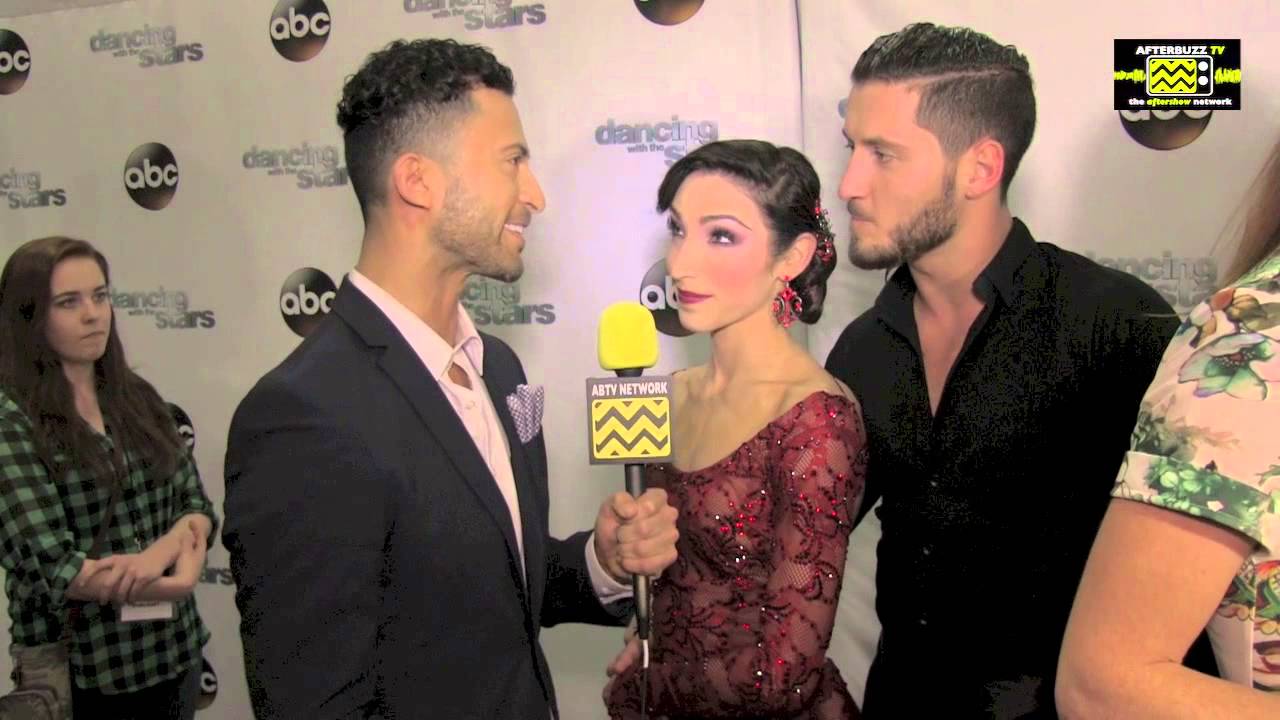 Dancing With The Stars - Meryl Davis & Val Chmerkovskiy AfterBuzz TV Interview April 7th 2014