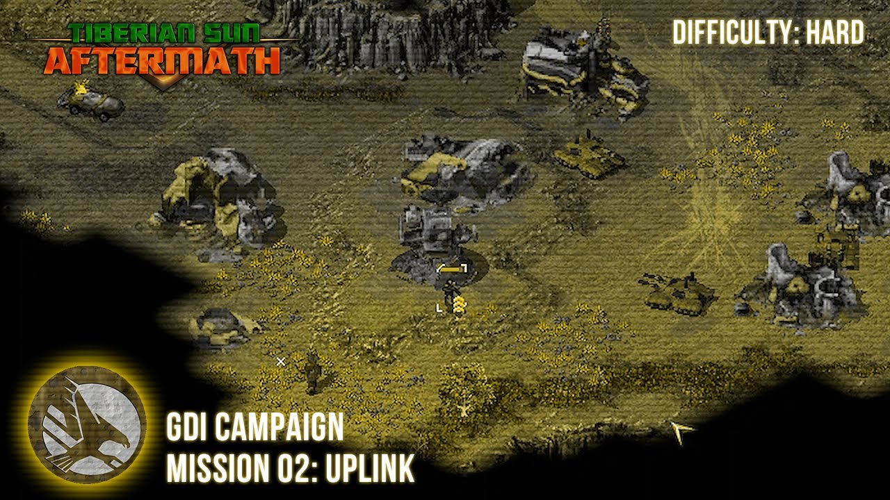 Tiberian Sun: Aftermath - Миссия GDI 02: Uplink (сложный уровень)