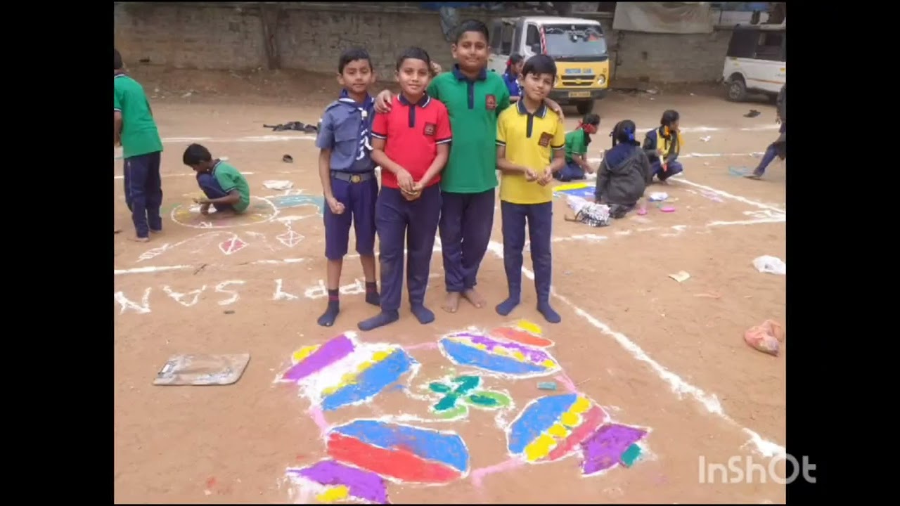 Sankranthi celebration at KV CRPF BARKAS HYDERABAD