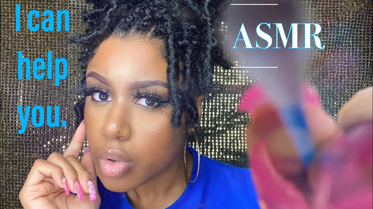 ASMR | Getting Something Out of Your Eye & Lower Lash Line (Personal Attention/Hand Movements)