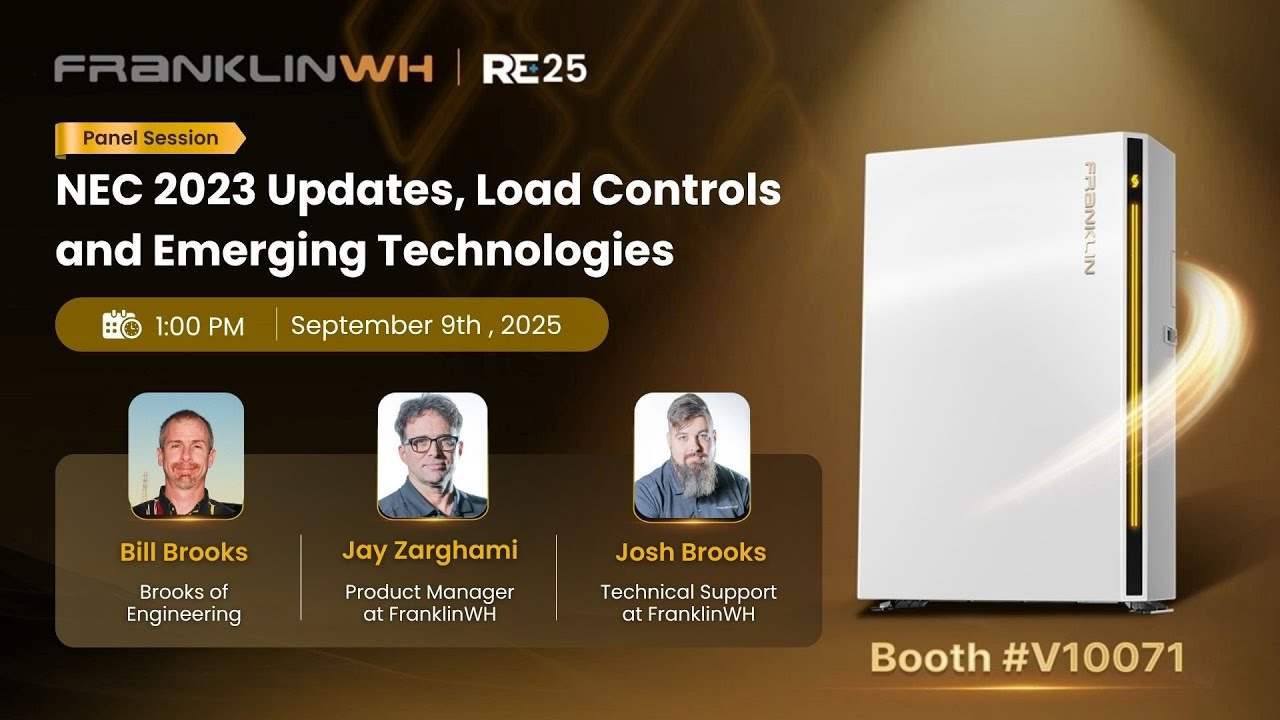 Panel Session | NEC 2023 Updates, Load Controls and Emerging Technologies