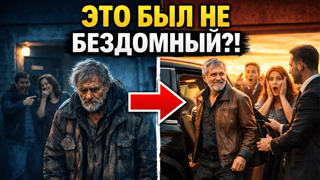 Я пустила бомжа в дом. Соседи издевались над нами… Пока во двор не заехали чёрные джипы