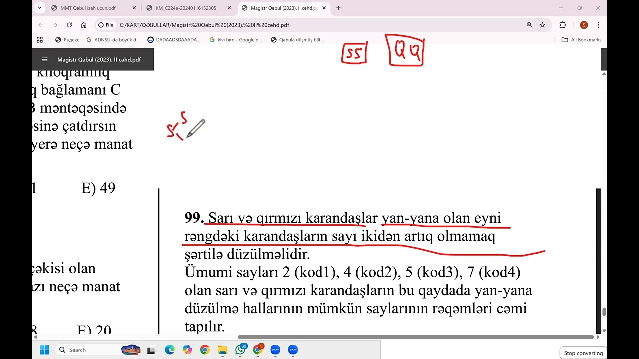 Karandaş məsələləri - Sənan Cabbarlı ilə
