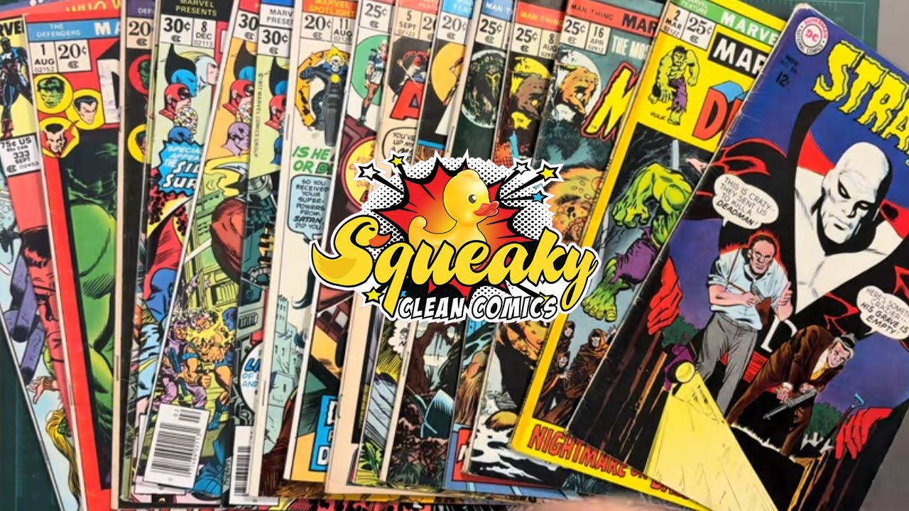 A nice mail call of Bronze and Silver Marvel and DC. Prepping for Auction No. 100