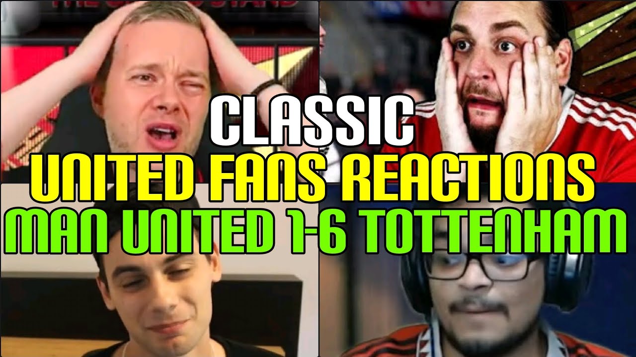 CLASSIC UNITED FANS REACTION TO MAN UNITED 1-6 TOTTENHAM | FANS CHANNEL