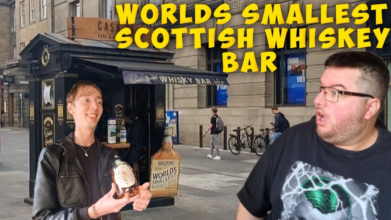 Edinburgh: Breaking News I Have Found The Smallest Whiskey Bar