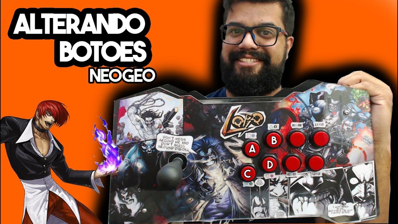 Como alterar o botoes NEO GEO no RECALBOX e BATOCERA