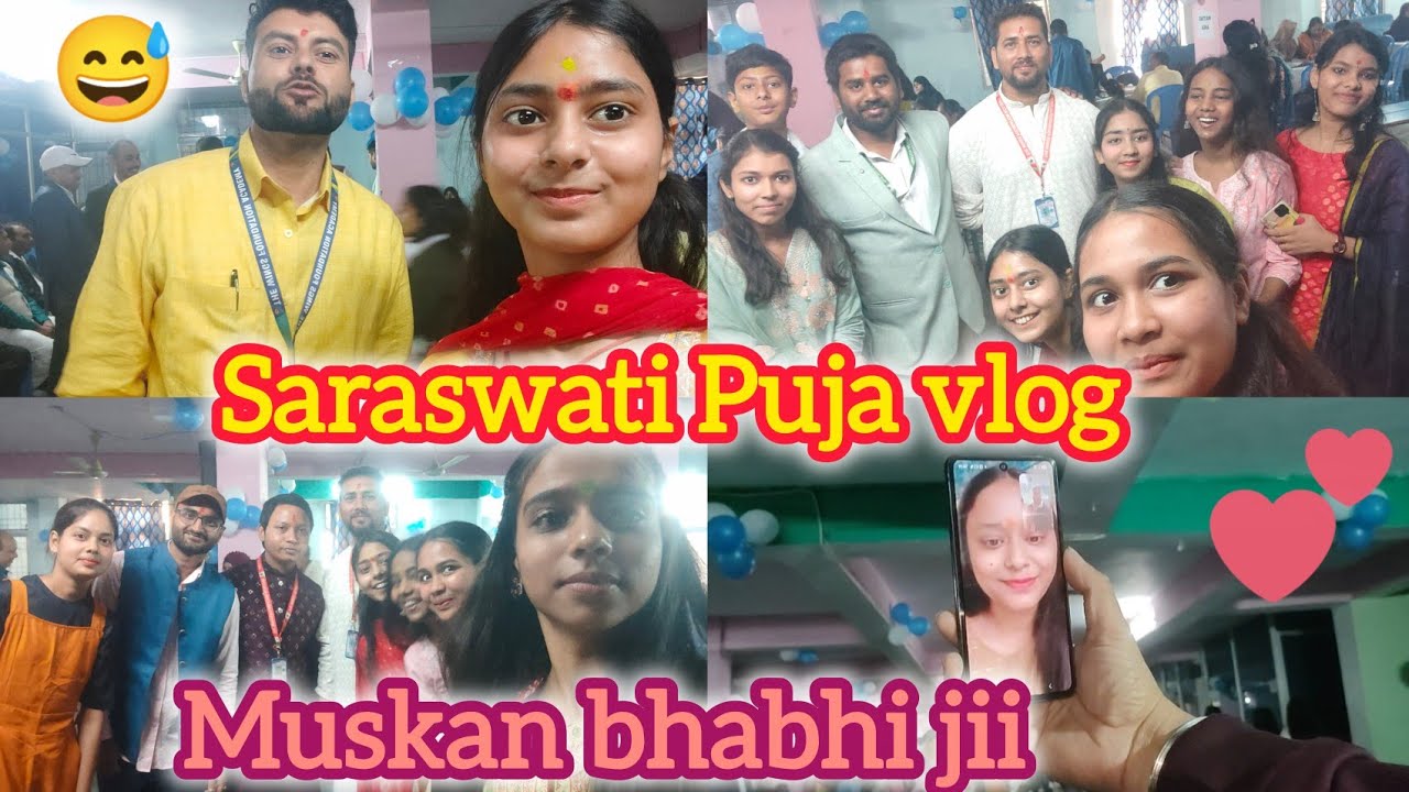 Vlog -136 🙏Saraswati Puja vlog ✨❤️#trendingshorts #trending #dailyvideo 
