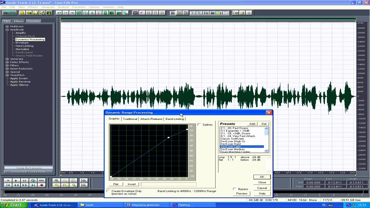 Tutorial mix wokalu w programie cool edit pro PL (Da Hill Studio)
