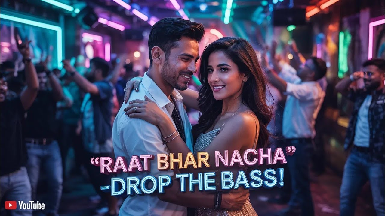 Raat Bhar Nacha  | DJ Party Song | Night Vibe ON  | Party Mode | 2026 Trending Song