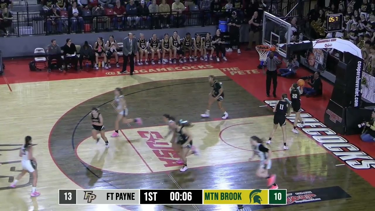 Highlights: Mountain Brook vs Fort Payne | Girls Basketball AHSAA 6A Elite 8 | Feb. 25, 2026