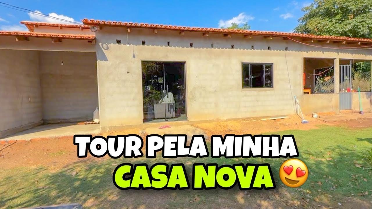 TOUR PELA MINHA CASA NOVA CONSTRUÍDA / um sonho realizado 🙌🏼