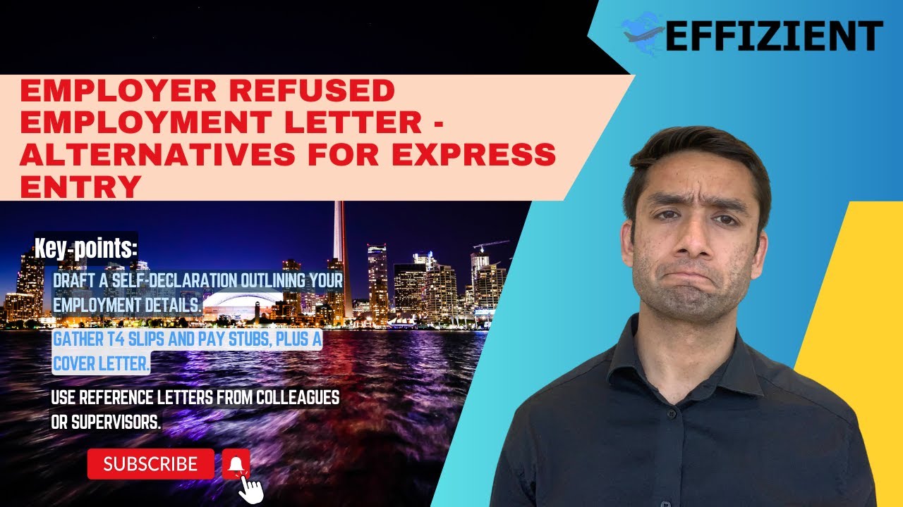 Employer Refused Employment Letter - Alternatives for Express Entry