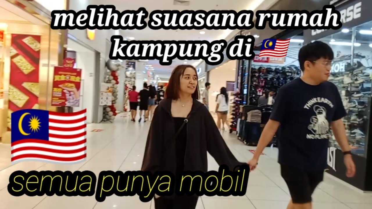 KITA MELIHAT SUASANA DI KAMPUNG YANG ADA DI MALAYSIA JOHOR BAHRU 