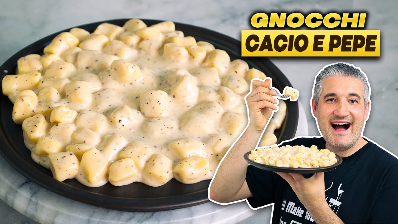 How to Make GNOCCHI CACIO E PEPE Like an Italian