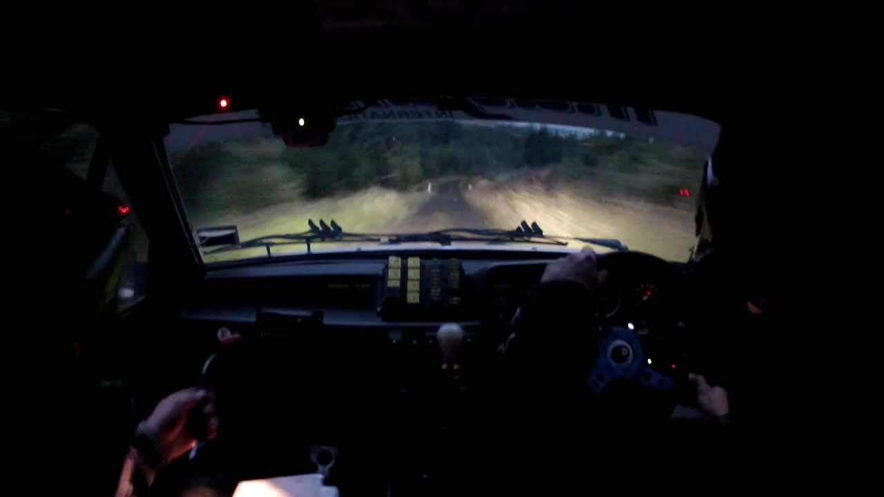 Dessie Keenan & Enda Sherry Sunset Rally 2012 ss2